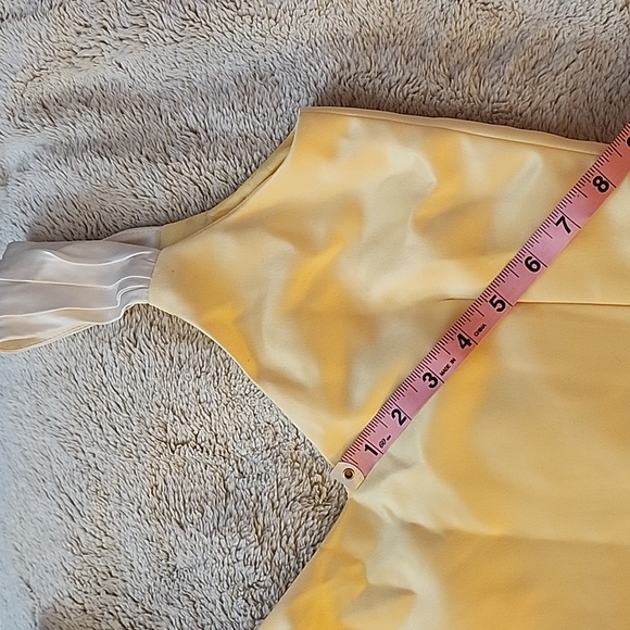 Yellow Formal Midi Dress - Picture 9 of 15